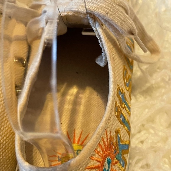 Women’s KITSON LA Boho Textile SNEAKERS Size 9 - Picture 14 of 16